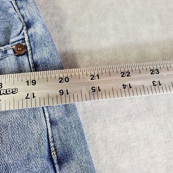 Levis 505 Jeans Mens 36x30 Blue Regular Fit Straight Leg Denim - Picture 2 of 7